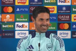 卖个关子！阿尔特塔：左中卫已经决定好派谁上了，但不告诉你们