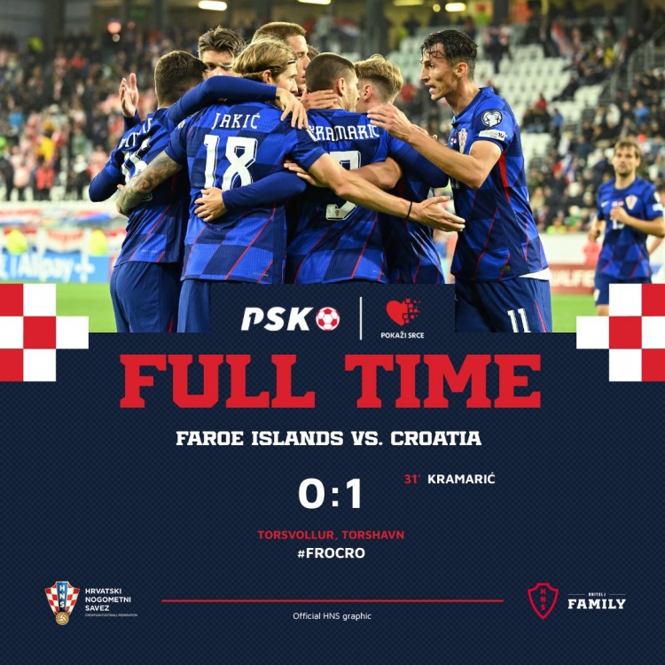 开云体育下载-克罗地亚一球小胜法罗群岛，主帅坦言球队表现未达预期